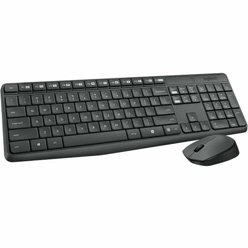 Kлаиатура с безжична мишка Logitech MK235