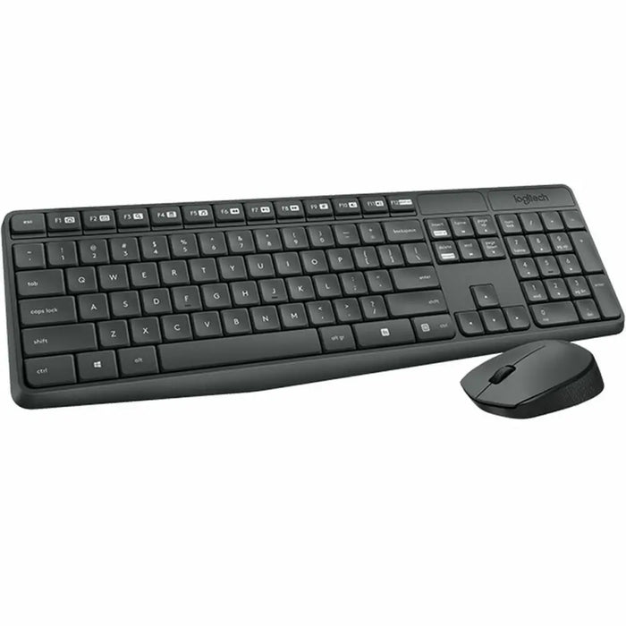 Kлаиатура с безжична мишка Logitech MK235