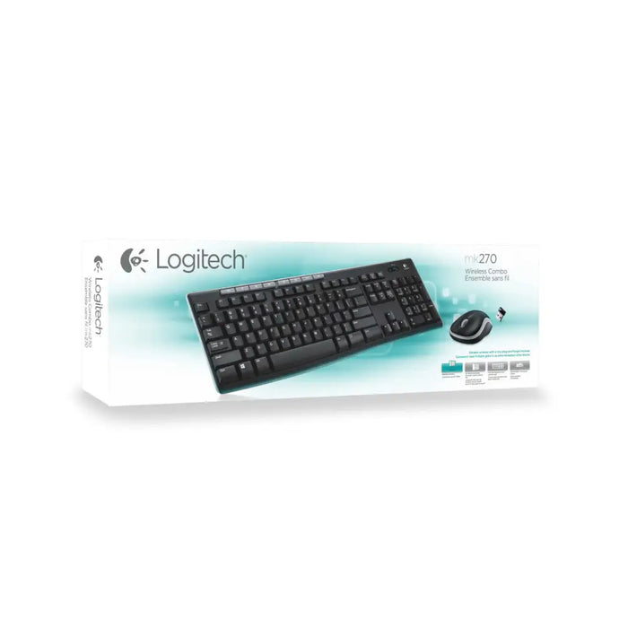 Kлаиатура с безжична мишка Logitech 920-004512 Qwerty