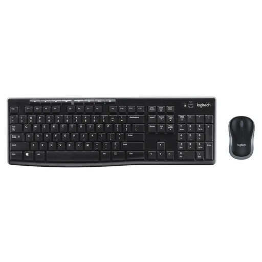 Kлаиатура с безжична мишка Logitech MK270 Azerty френски