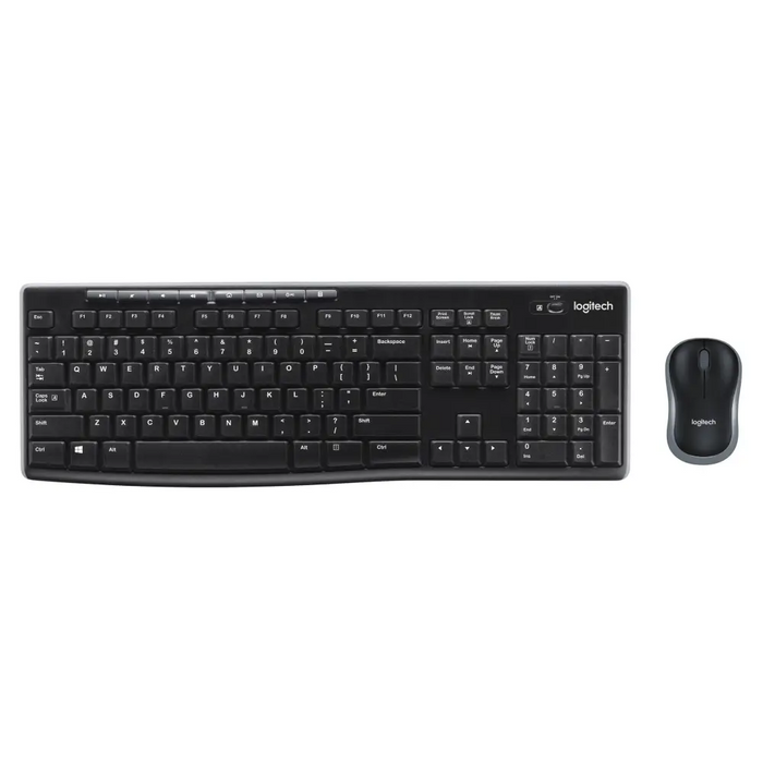 Kлаиатура с безжична мишка Logitech MK270 Azerty френски