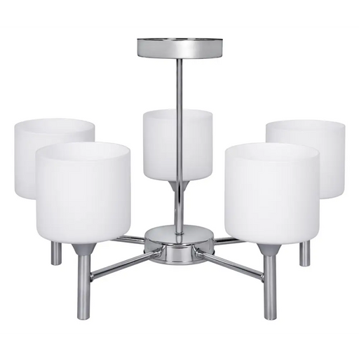 Класически полилей пендел Activejet MIRA Chrome 5xE27 за хол