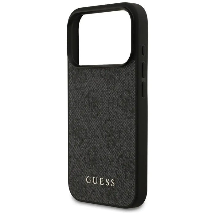 Класически калъф Guess 4G за iPhone 17 Pro - черен