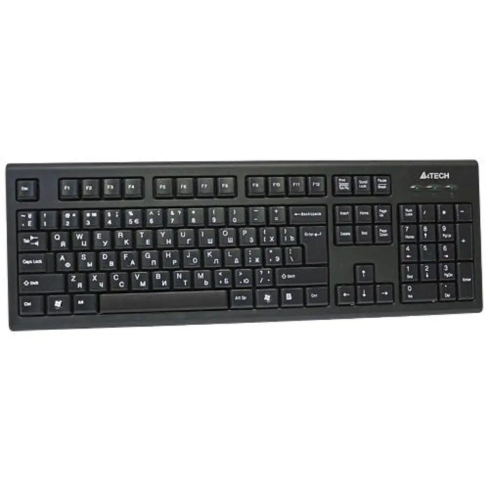 Клавиатура A4Tech KR-85 USB QWERTY US English Черна