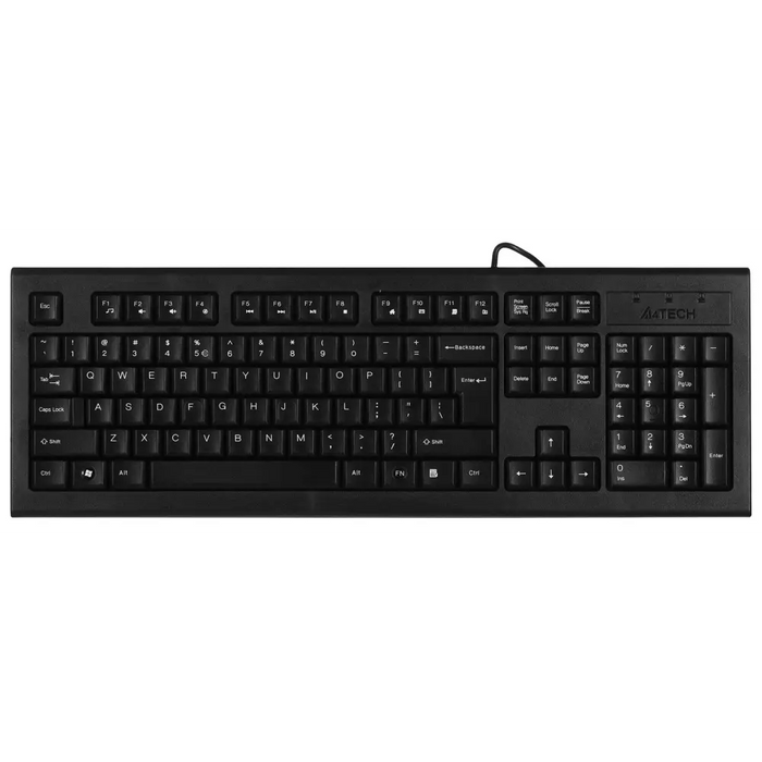 Клавиатура A4Tech KR-85 USB QWERTY US English Черна