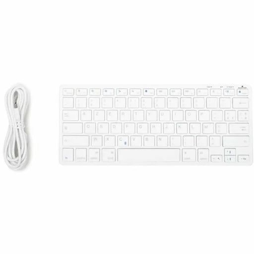 Клавиатура Bluestork Azerty френски Бял