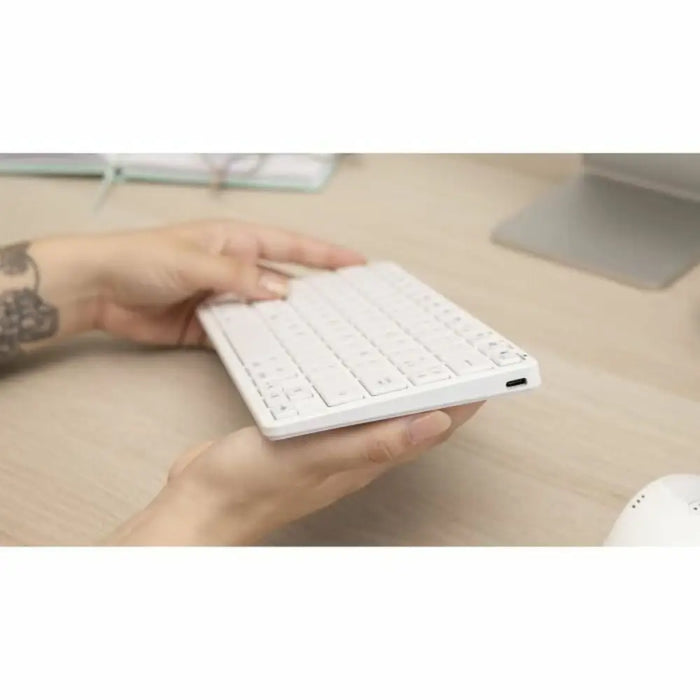 Клавиатура Bluestork Azerty френски Бял