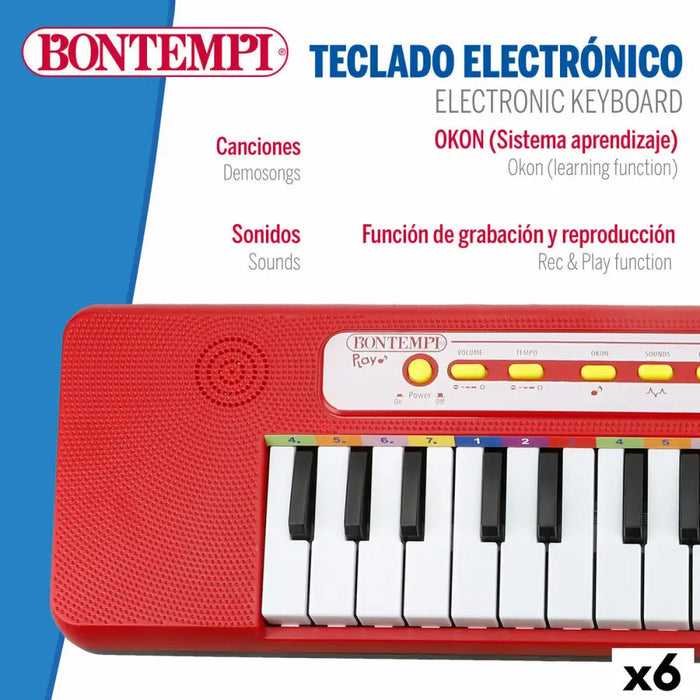 Клавиатура Bontempi 47 x 3,5 x 13 cm (6 броя)