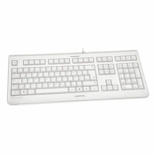 Клавиатура Cherry JK-1068ES-0 Бял Испанска Qwerty