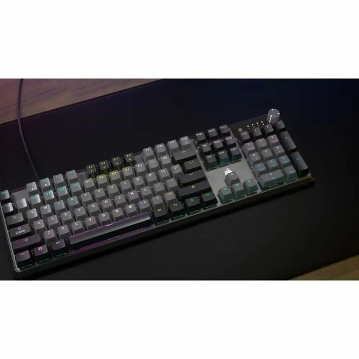 Клавиатура Corsair Черен AZERTY