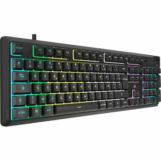 Клавиатура Corsair K55 Core RGB Черен AZERTY