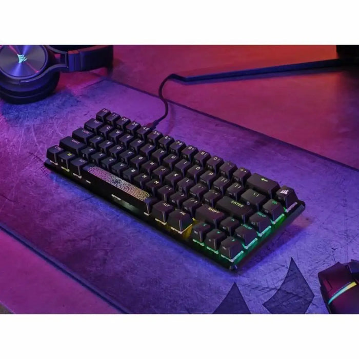 Клавиатура Corsair K65 PRO MINI Черен френски AZERTY