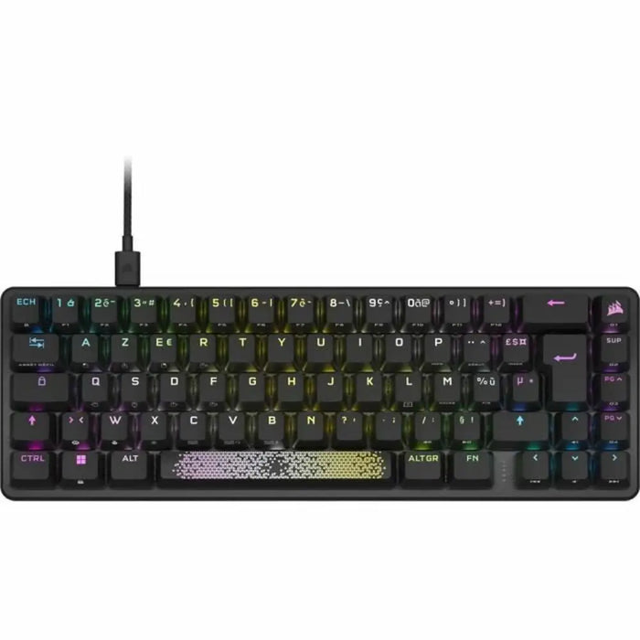 Клавиатура Corsair K65 PRO MINI Черен френски AZERTY