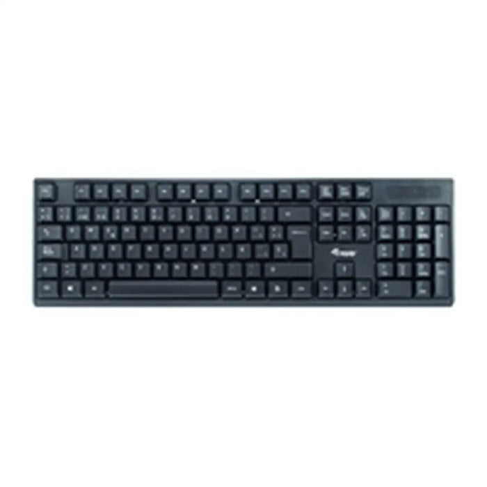 Клавиатура Equip 245221 Черен Испанска Qwerty испански
