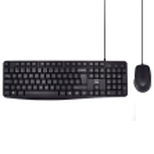 Клавиатура Ewent EW3007 Черен Испанска Qwerty