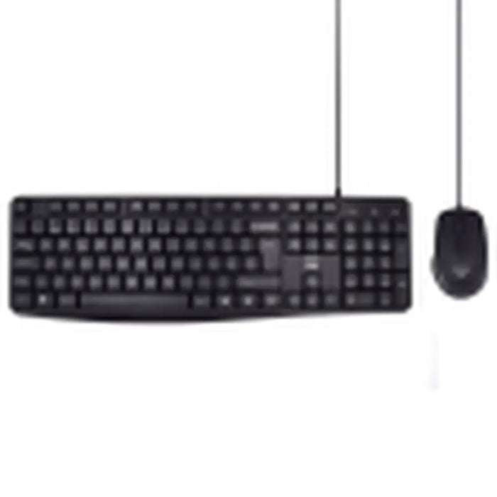 Клавиатура Ewent EW3007 Черен Испанска Qwerty