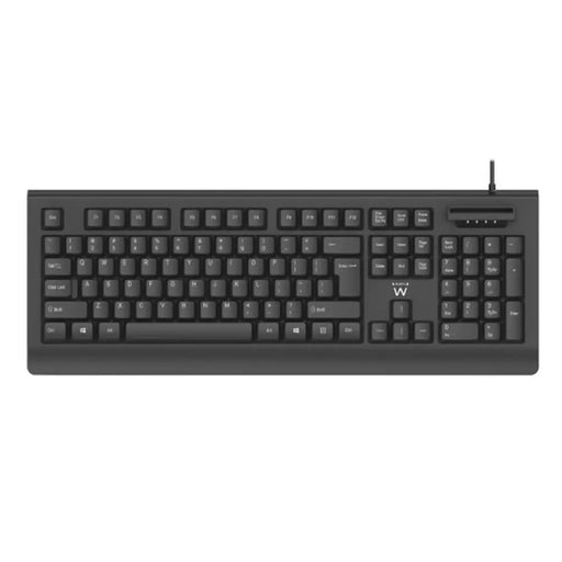 Клавиатура Ewent EW3286 Черен Испанска Qwerty QWERTY