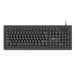 Клавиатура Ewent EW3286 Черен Испанска Qwerty QWERTY