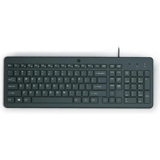 Клавиатура HP 150 Черен Испанска Qwerty