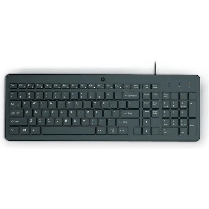 Клавиатура HP 150 Черен Испанска Qwerty
