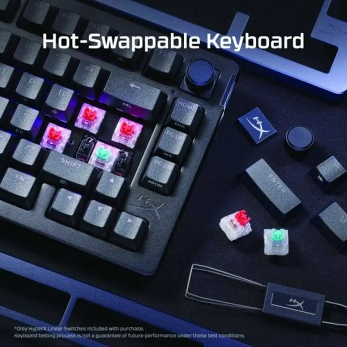 Клавиатура HyperX RISE 75 Черен