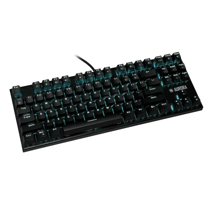 Клавиатура iBox IKGMK2R Gaming USB QWERTY US English Черна