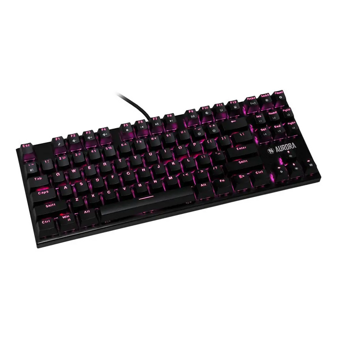 Клавиатура iBox IKGMK2R Gaming USB QWERTY US English Черна