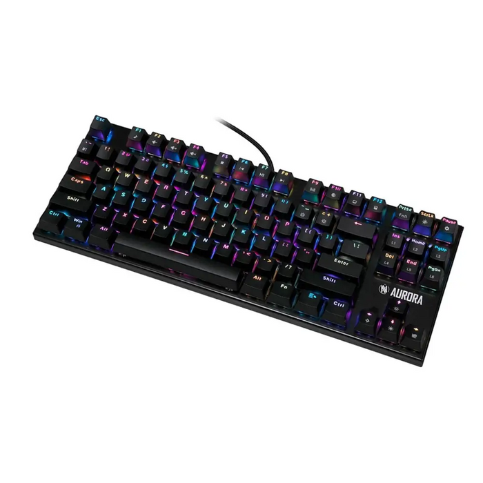 Клавиатура iBox IKGMK2R Gaming USB QWERTY US English Черна