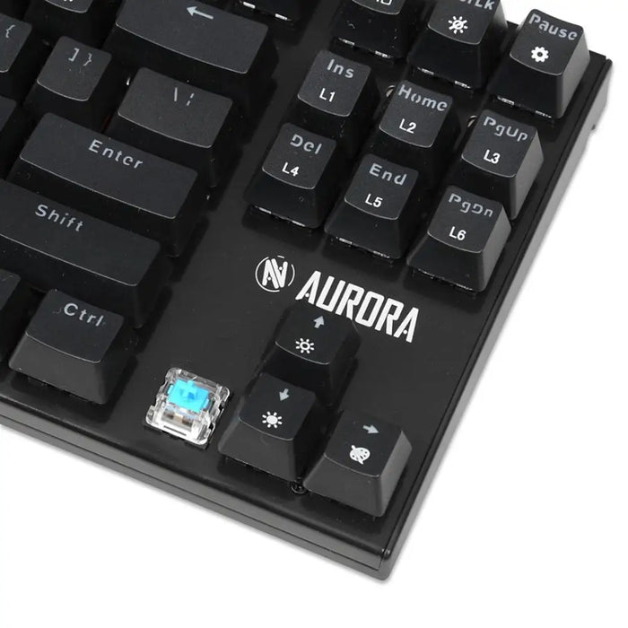 Клавиатура iBox IKGMK2R Gaming USB QWERTY US English Черна