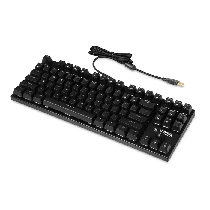 Клавиатура iBox IKGMK2R Gaming USB QWERTY US English Черна