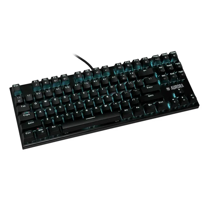 Клавиатура iBox IKGMK2R Gaming USB QWERTY US English Черна