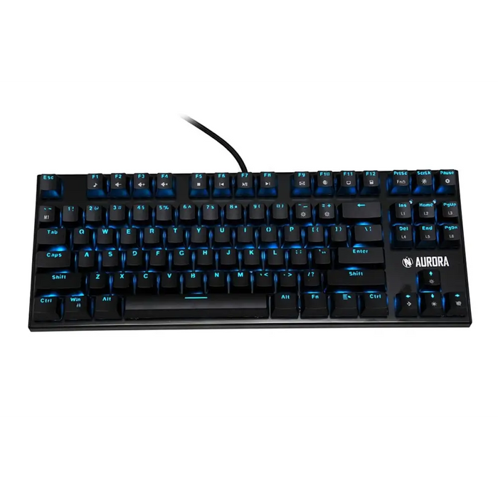 Клавиатура iBox IKGMK2R Gaming USB QWERTY US English Черна