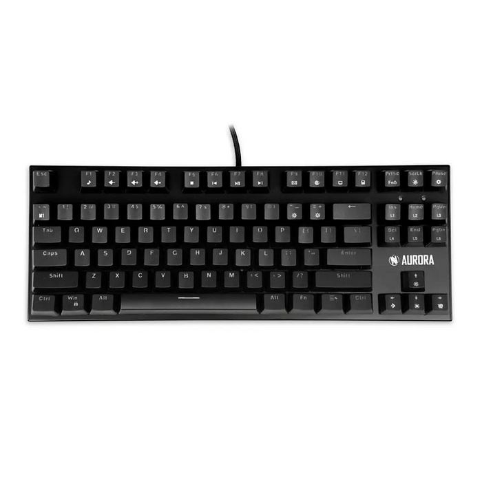 Клавиатура iBox IKGMK2R Gaming USB QWERTY US English Черна