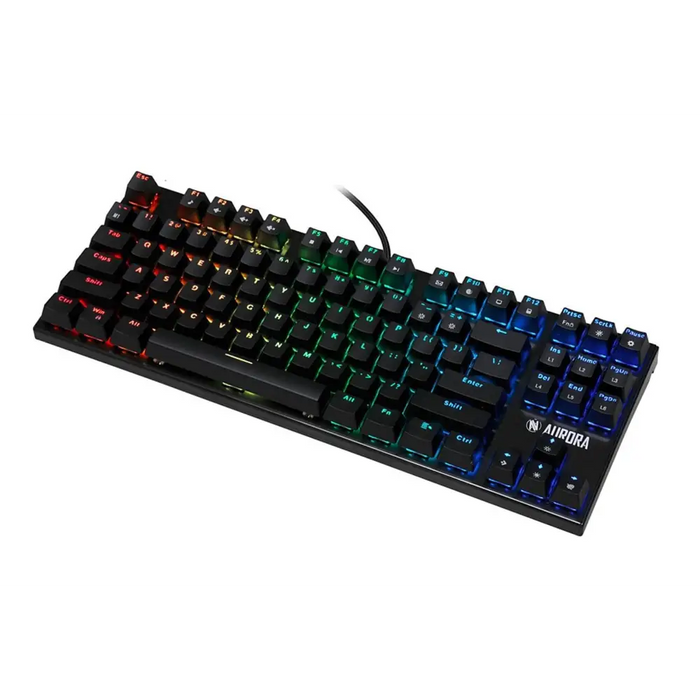 Клавиатура iBox IKGMK2R Gaming USB QWERTY US English Черна