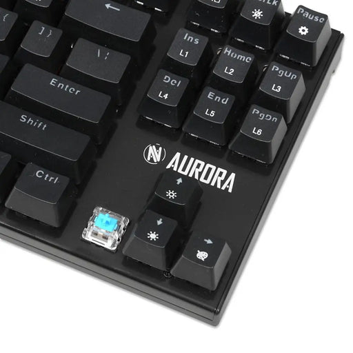 Клавиатура iBox IKGMK2R Gaming USB QWERTY US English Черна