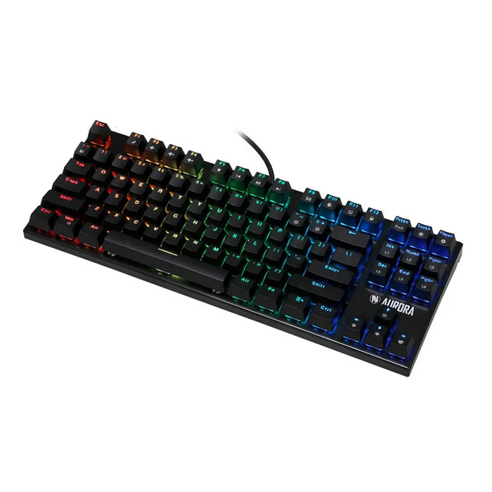 Клавиатура iBox IKGMK2R Gaming USB QWERTY US English Черна