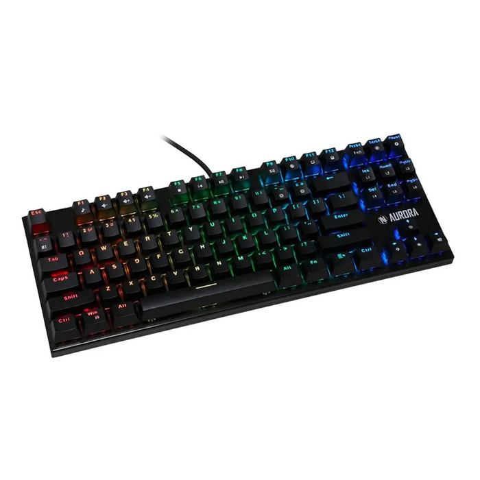 Клавиатура iBox IKGMK2R Gaming USB QWERTY US English Черна