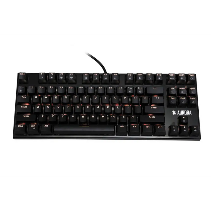 Клавиатура iBox IKGMK2R Gaming USB QWERTY US English Черна