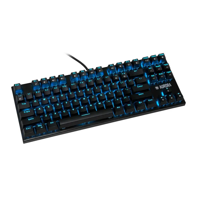 Клавиатура iBox IKGMK2R Gaming USB QWERTY US English Черна
