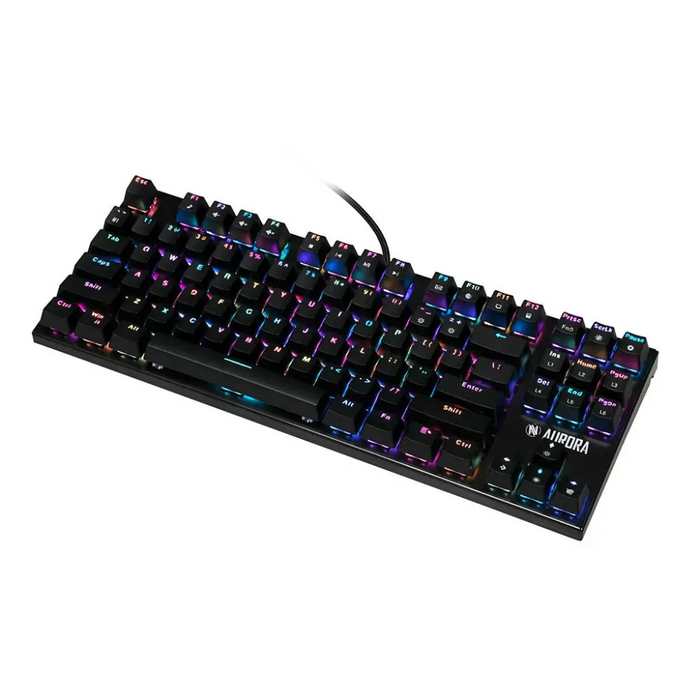 Клавиатура iBox IKGMK2R Gaming USB QWERTY US English Черна