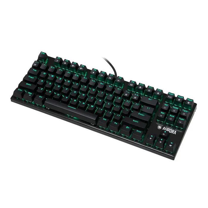 Клавиатура iBox IKGMK2R Gaming USB QWERTY US English Черна