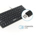 Клавиатура iggual Slim TKL-USB Черен