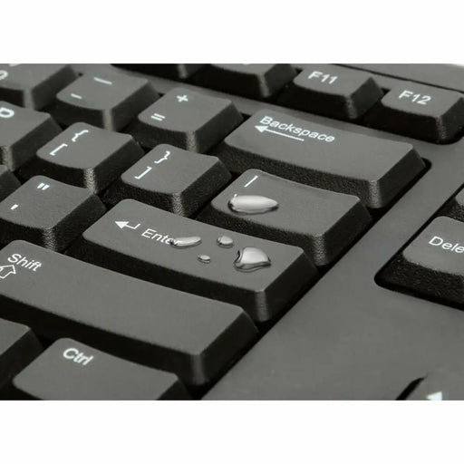 Клавиатура Kensington 1500109ES Испанска Qwerty Черен