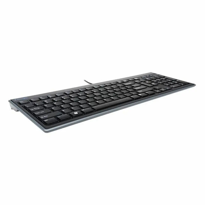 Клавиатура Kensington Advance Fit AZERTY Черен Матово черно