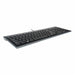 Клавиатура Kensington Advance Fit AZERTY Черен Матово черно