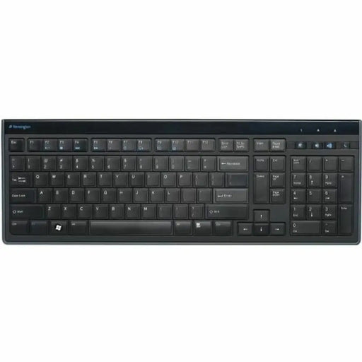 Клавиатура Kensington Advance Fit AZERTY Черен Матово черно