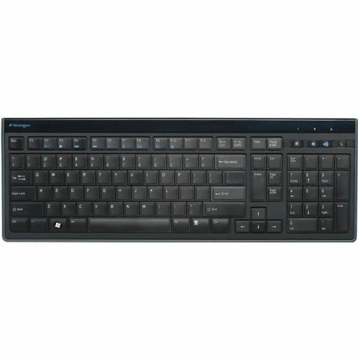 Клавиатура Kensington Advance Fit AZERTY Черен Матово черно