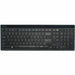 Клавиатура Kensington Advance Fit AZERTY Черен Матово черно