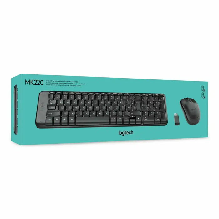 Клавиатура Logitech 920-008318 Черен Испанска Qwerty