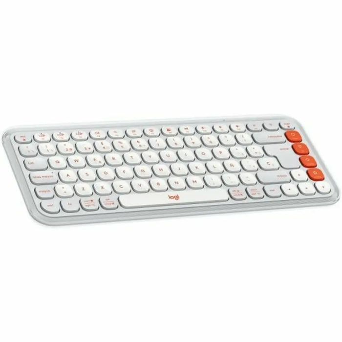 Клавиатура Logitech 920-013069 Бял